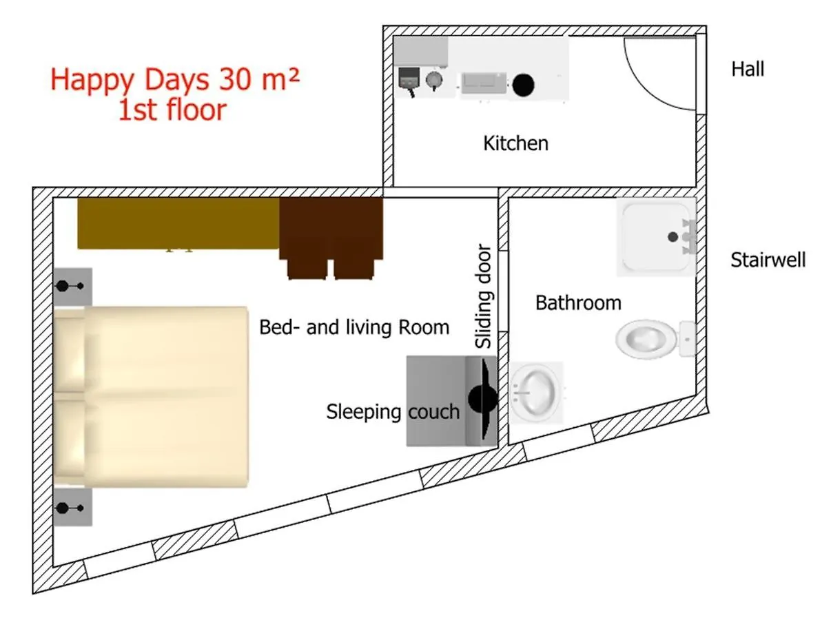 Room 5 Apartments Salzburg 0*,  Austria